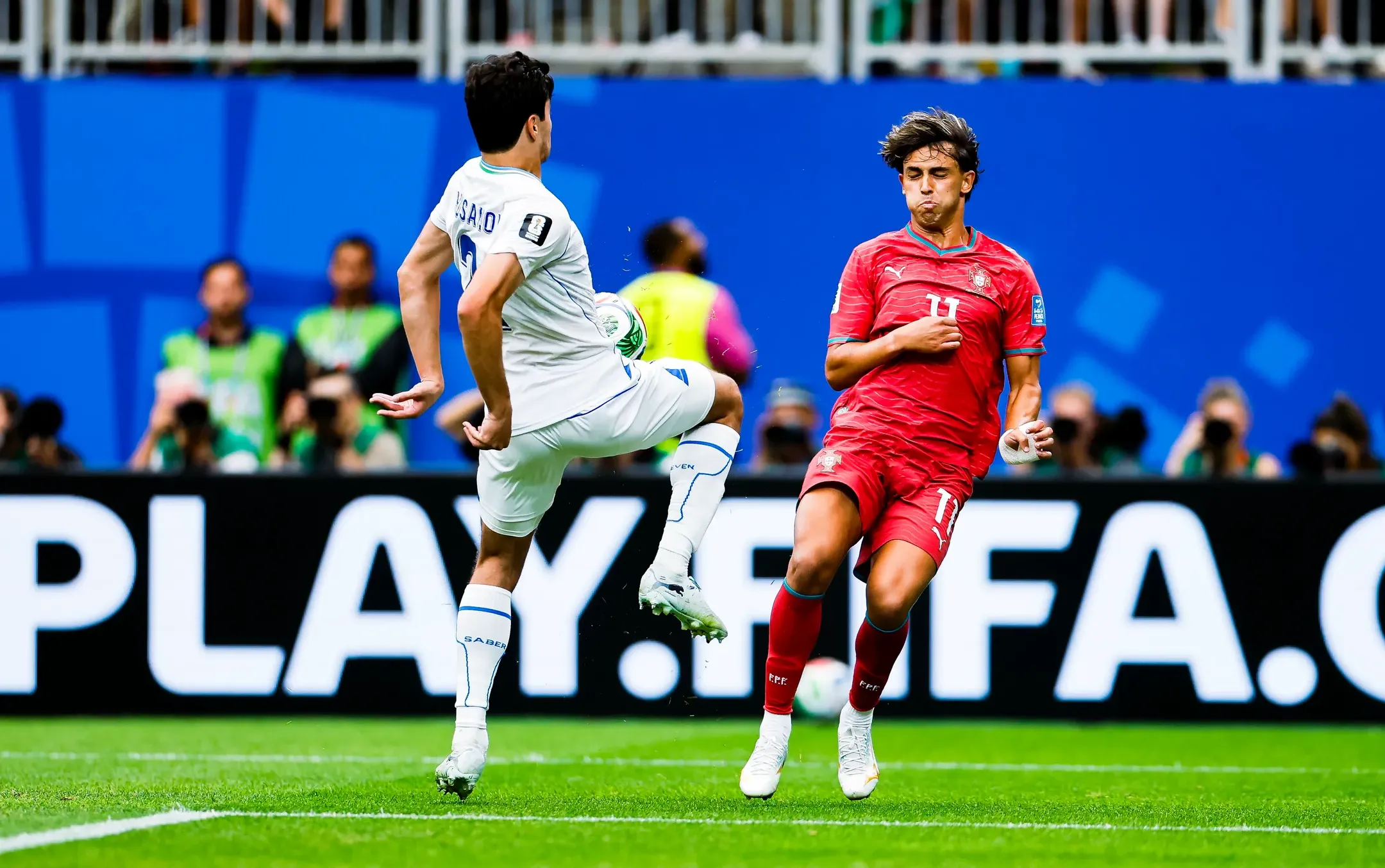 Félix em destaque na vitória frente ao Uzbequistão